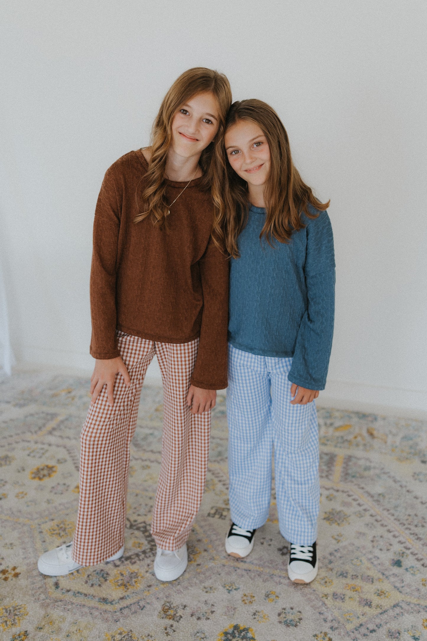 Gingham Wide Leg Pants (3 colors)