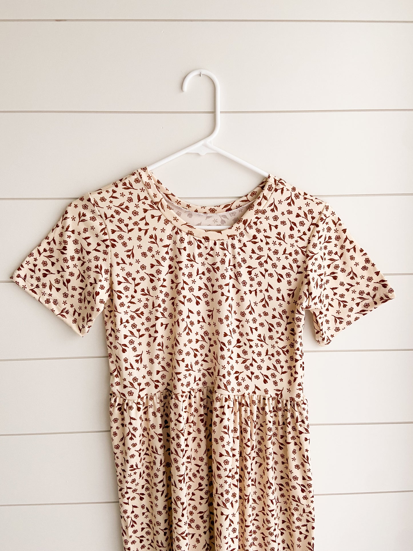 Dainty Floral Midi Dress