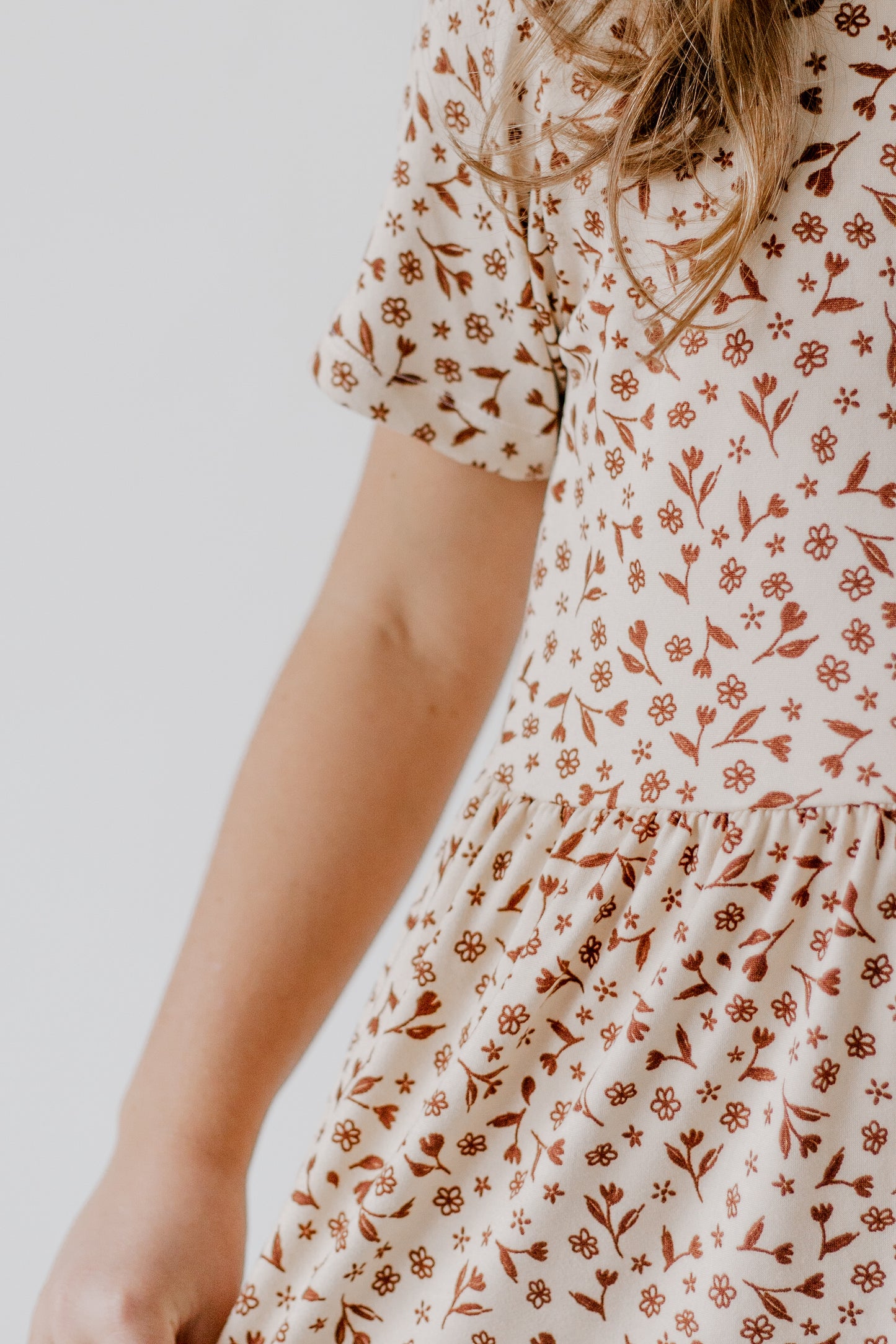 Dainty Floral Midi Dress