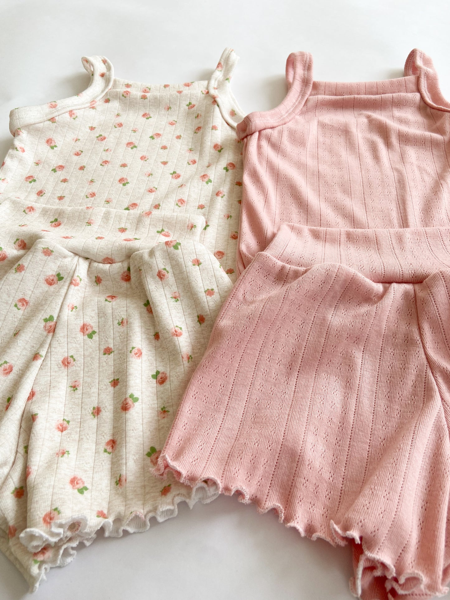 Pointelle Knit Sets ( 2 color options)