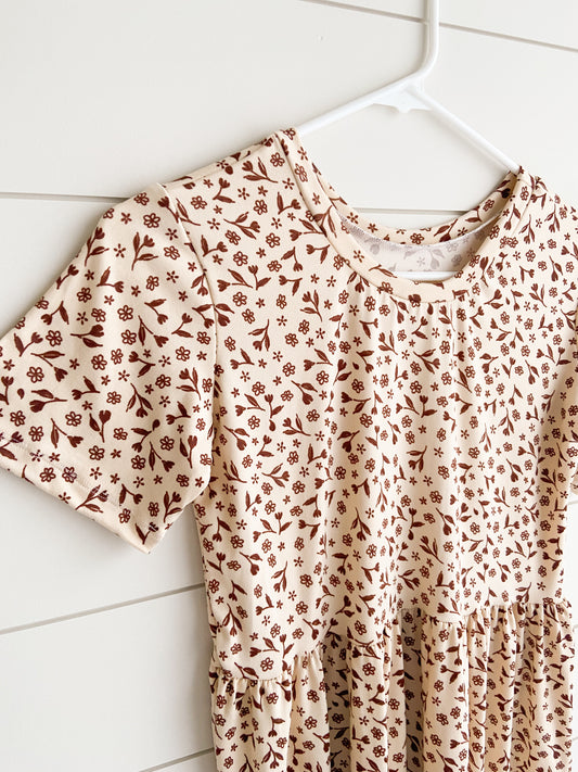 Dainty Floral Midi Dress