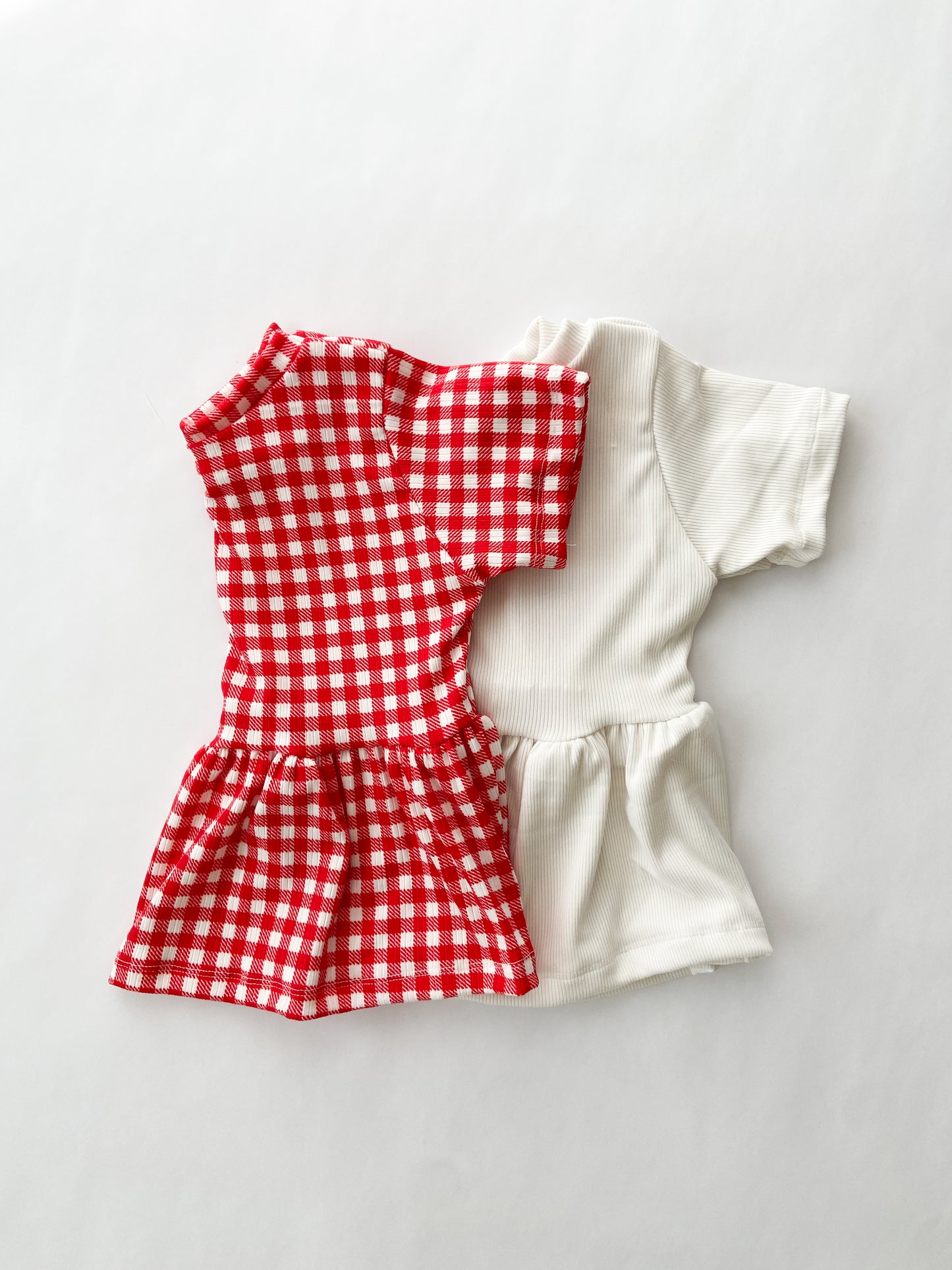 Ivory Rib Peplum